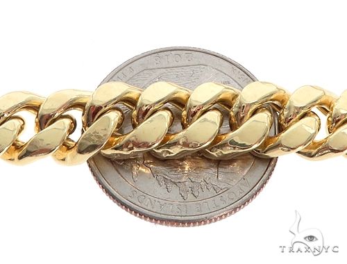 Miami Cuban Chain Hollow 14K Yellow 
