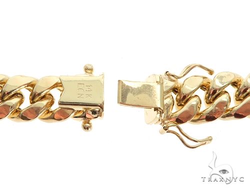 Miami Cuban Chain Hollow 14K Yellow 