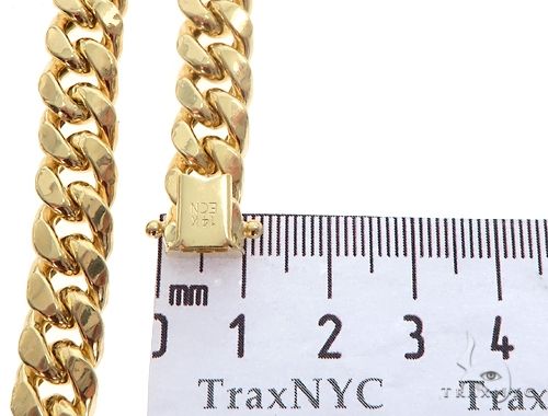 Miami Cuban Chain Hollow 14K Yellow 
