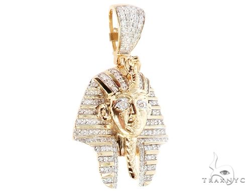 king tut diamond pendant