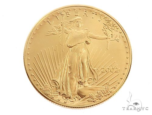 2002 1 oz Gold American Eagle $50 Coin 64969