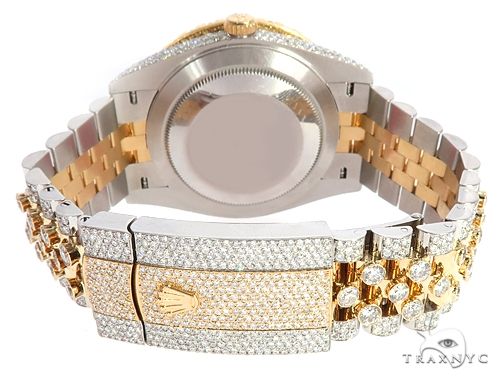iced out rolex band