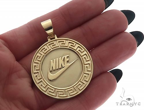Custom Nike Pendant Yellow Gold buy in NYC. Best price at