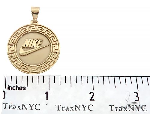 Nike Circle Nike Pendant Necklace