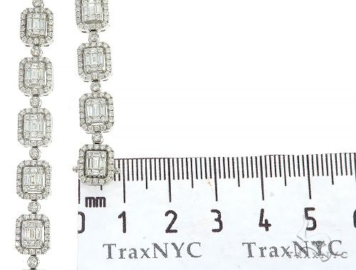 Baguette Invisible Diamond 22 inch 