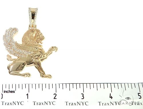 14K Yellow Gold Diamond Large Custom 