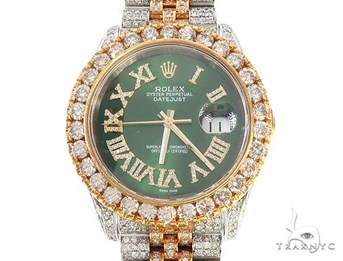 Tremble punktum Regenerativ Oyster Perpetual DATEJUST Diamond Rolex Watch 65472: quality jewelry at  TRAXNYC - buy online, best price in NYC!