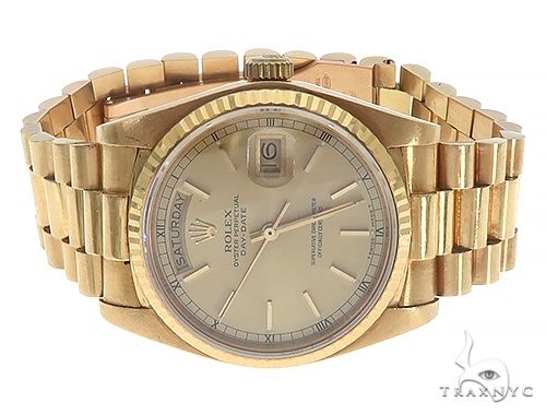 36mm 18K Yellow Gold Presidential Rolex 