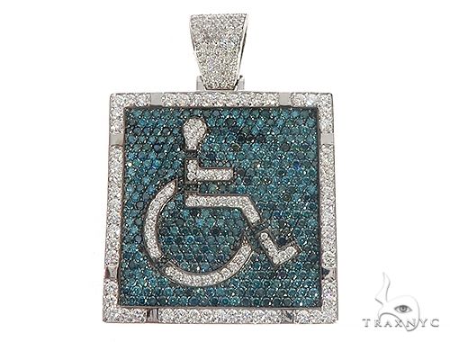 diamond handicap pendant