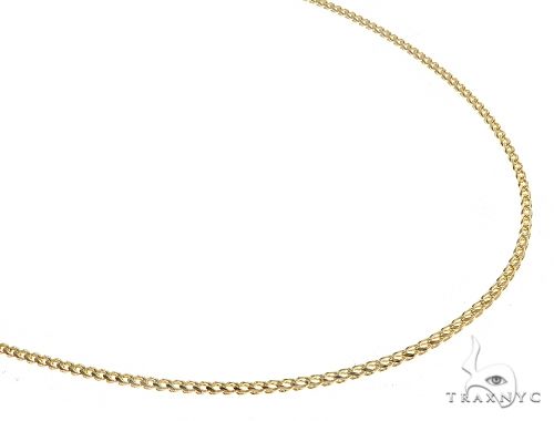 14k Yg Solid Franco Chain Inches 1 3 Mm 3 9 Grams Mens Gold Yellow Gold 14k