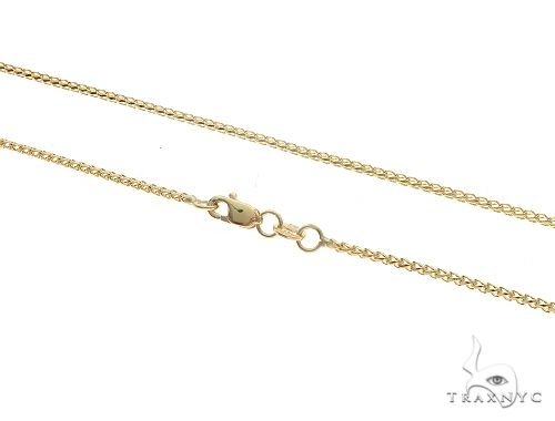 14k Yg Solid Franco Chain Inches 1 3 Mm 3 9 Grams Mens Gold Yellow Gold 14k