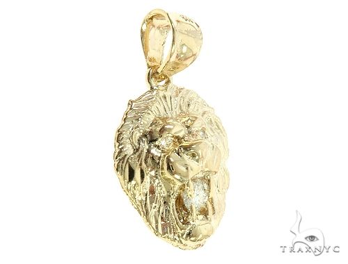 TraxNYC Diamond Lion Pendant 65810 Mens 