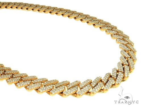14K Gold Diamond Cut Rope Chai: buy online in NYC. Best price at TRAXNYC.