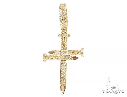 diamond nail cross