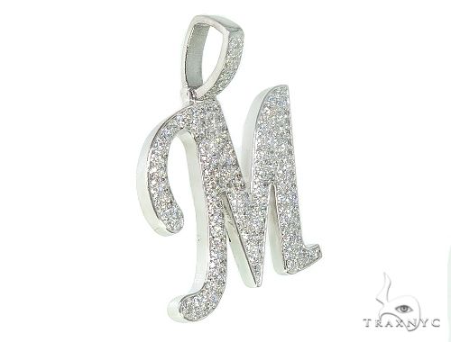 Mens Iced Y Initial Tag Pendant and Chain - Warren James