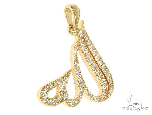 Custom Made 18K Yellow Gold Diamond 