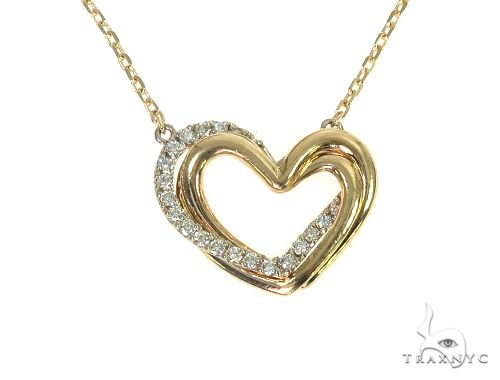 Women's Heart Diamond Necklace