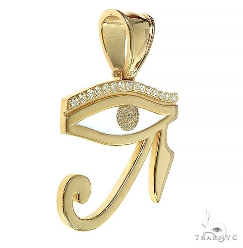 Amazon.com: Egyptus Eye of Horus Gold Necklace - 80% Sinai Cooper - Evil Eye  & Cross Pendant for Women - Handmade Egyptian Jewelry - Halloween &  Spiritual Gift-Gold jewelry Cross Necklace for
