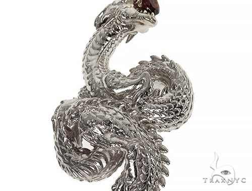 925 silver dragon pendant