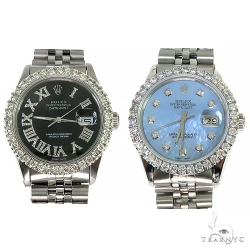 international jurist Rengør rummet Rolex DateJust 36mm Diamond Bezel Watch 66511: best price for jewelry. Buy  online in NY at TRAXNYC.