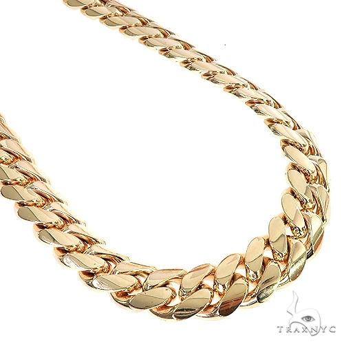 Solid Miami Cuban Diamond Lock Chain 21 Inches 18mm 526.0 Grams 66843: best  price for jewelry. Buy online in NY at TRAXNYC.