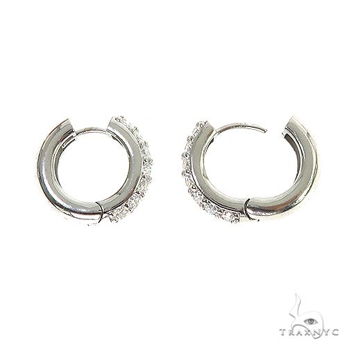 Diamond Hoop Earrings 67112