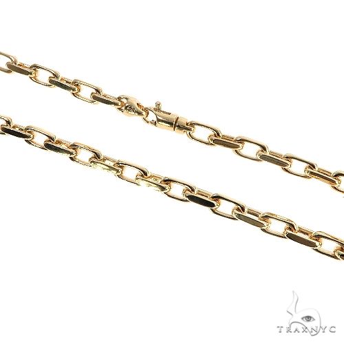 TraxNYC 18K Gold Anchor Cable Link Chain