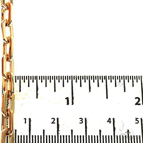 TraxNYC 18K Gold Anchor Cable Link Chain