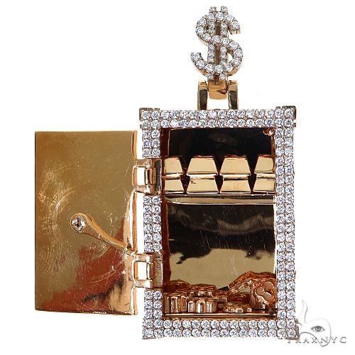 Custom Jewelry - LV Pendant 19140: quality jewelry at TRAXNYC - buy online,  best price in NYC!