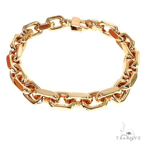 9mm Iced 18k Gold Layered Link Men's Bracelet Featuring Micro Pave Cub –  Bella Joias Miami