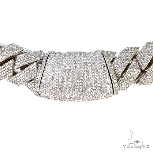 Solid Miami Cuban Diamond Lock Chain 21 Inches 18mm 526.0 Grams 66843: best  price for jewelry. Buy online in NY at TRAXNYC.