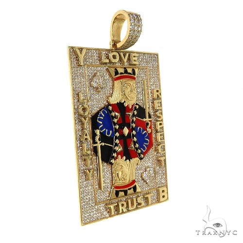 Custom Nike Pendant Yellow Gold 65259: buy online in NYC. Best price at  TRAXNYC.