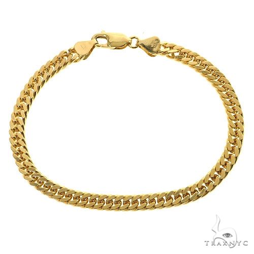 White Lies Rectangle Diamond Odd and even Chain Bracelet - 18k Gold Plated:  Buy White Lies Rectangle Diamond Odd and even Chain Bracelet - 18k Gold  Plated Online at Best Price in