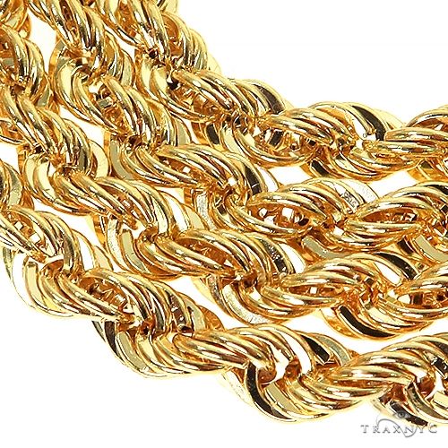14kt Yellow Gold Solid Rope Chain 1.0 mm Width 22.0 Inch Long (3.2 Grams)  by RG&D.., #14kt #gold #chain #jewe…