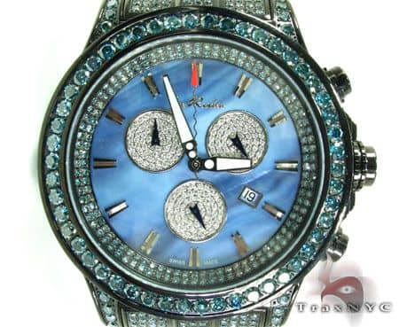 blue diamond watch